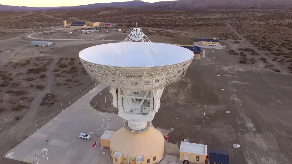 Antena_Estación_CLTC_-_CONAE-NEUQUEN