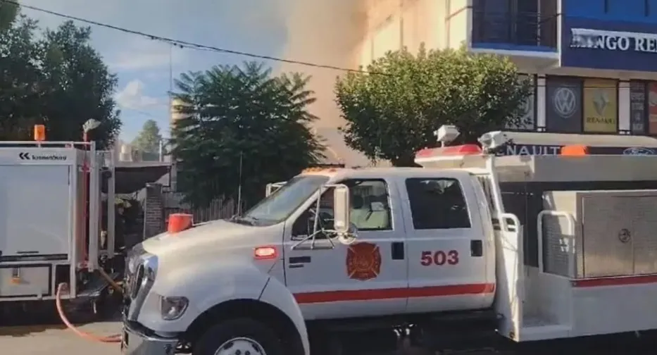 incendio quincho roca
