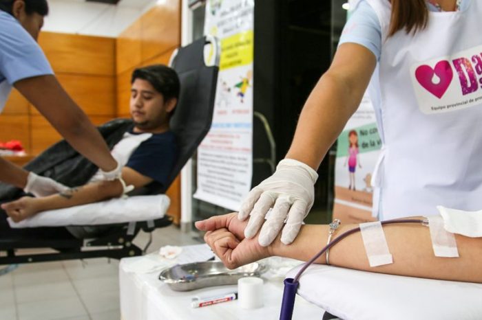 30 vecinos donaron sangre en la ciudad en colecta organizada por el municipio