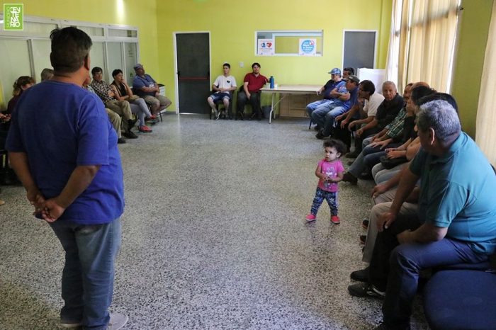 Cimolai recibió a los vecinos de las parcelas