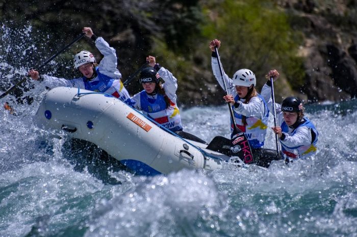 Mundial de rafting: Más de 250 competidores comenzaron los entrenamientos en el río Aluminé