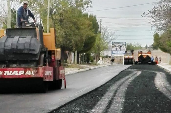 El viernes se inaugura el pavimento en calles del Barrio Aeroclub