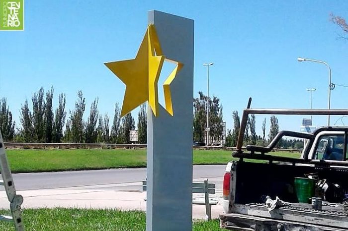 Estrellas amarillas ya tiene su monumento en Centenario