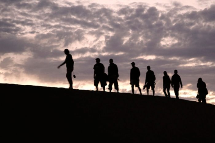 Tres jornadas de caminata nocturna en General Roca