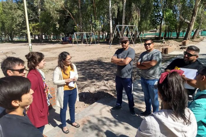 Centenario: Buscan crear un anfiteatro en la Plaza Chos Malal