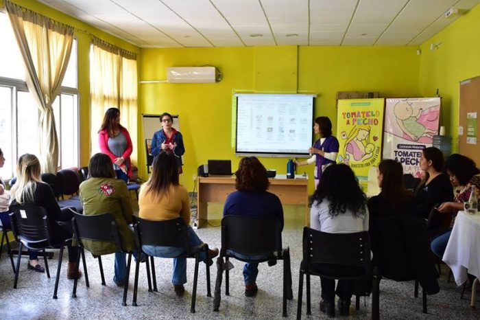 Centenario: Se realizó una capacitación sobre el uso de la Sala de Extracción de Leche Materna