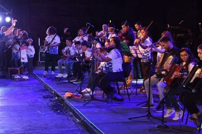 La Orquesta Folclórica Plottier dijo presente en los Juegos Para Araucanía 2019