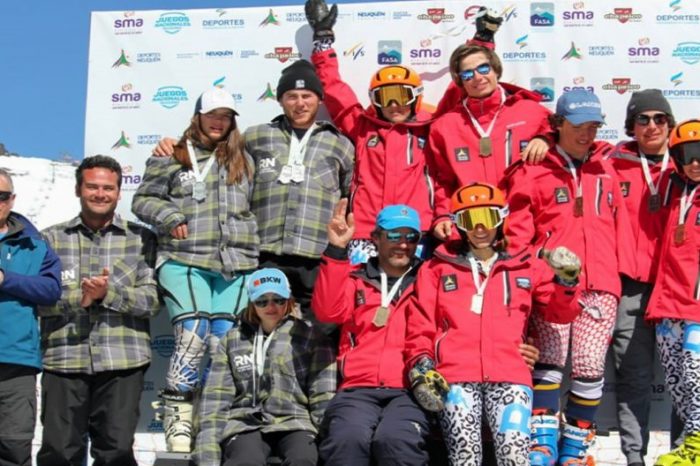 Neuquén brilló en el slalom gigante en los Juegos de Invierno