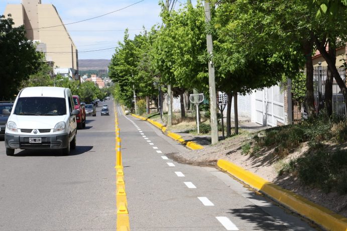 Incorporan más kilómetros de bicisendas en la ciudad