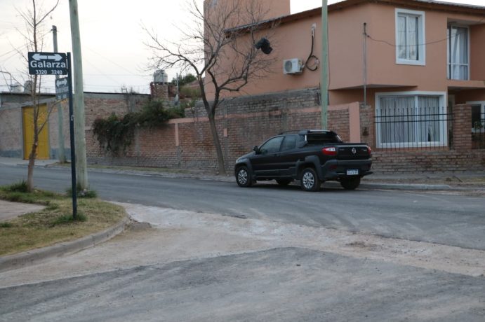 El Plan Capital avanza en Huiliches y ya se asfaltan 20 nuevas cuadras