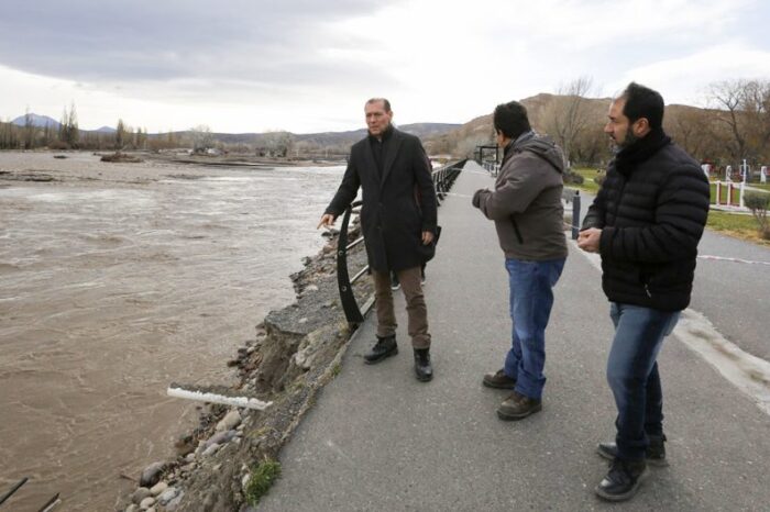 Temporal: Gutiérrez también recorrió Chos Malal