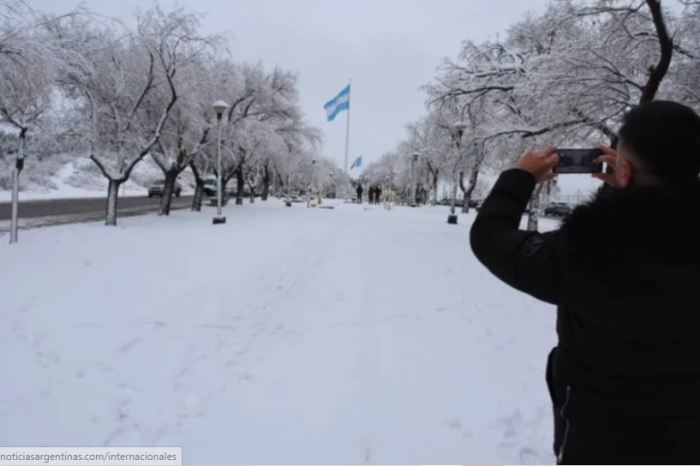 Alerta meteorológica por fuertes nevadas: dos provincias afectadas