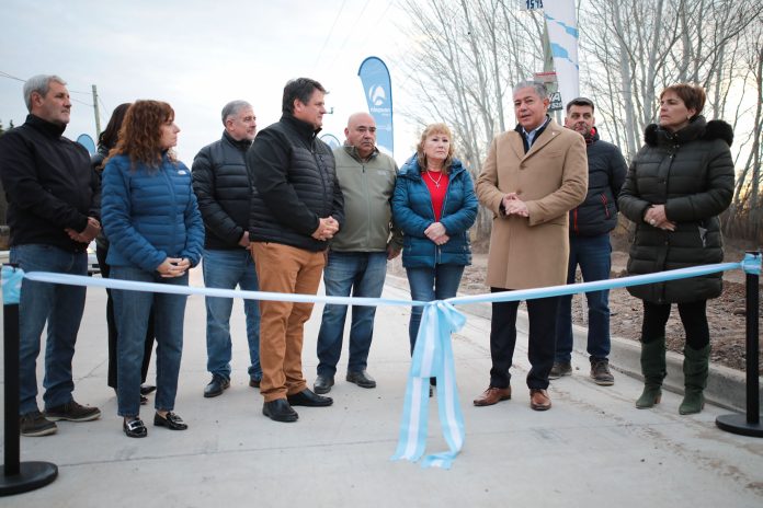 Inauguraron asfalto en la ciudad de Neuquén