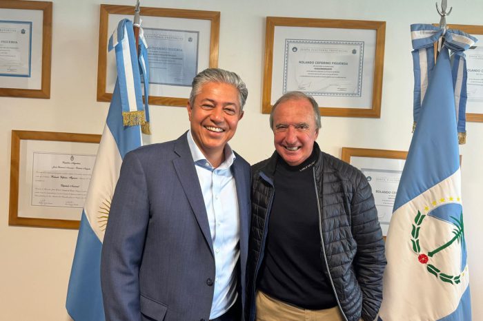 Hugo Porta, destacada figura del deporte argentino, en Neuquén