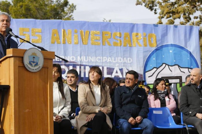 Taquimilán festejó sus 55 años y avanzan las obras de agua y saneamiento